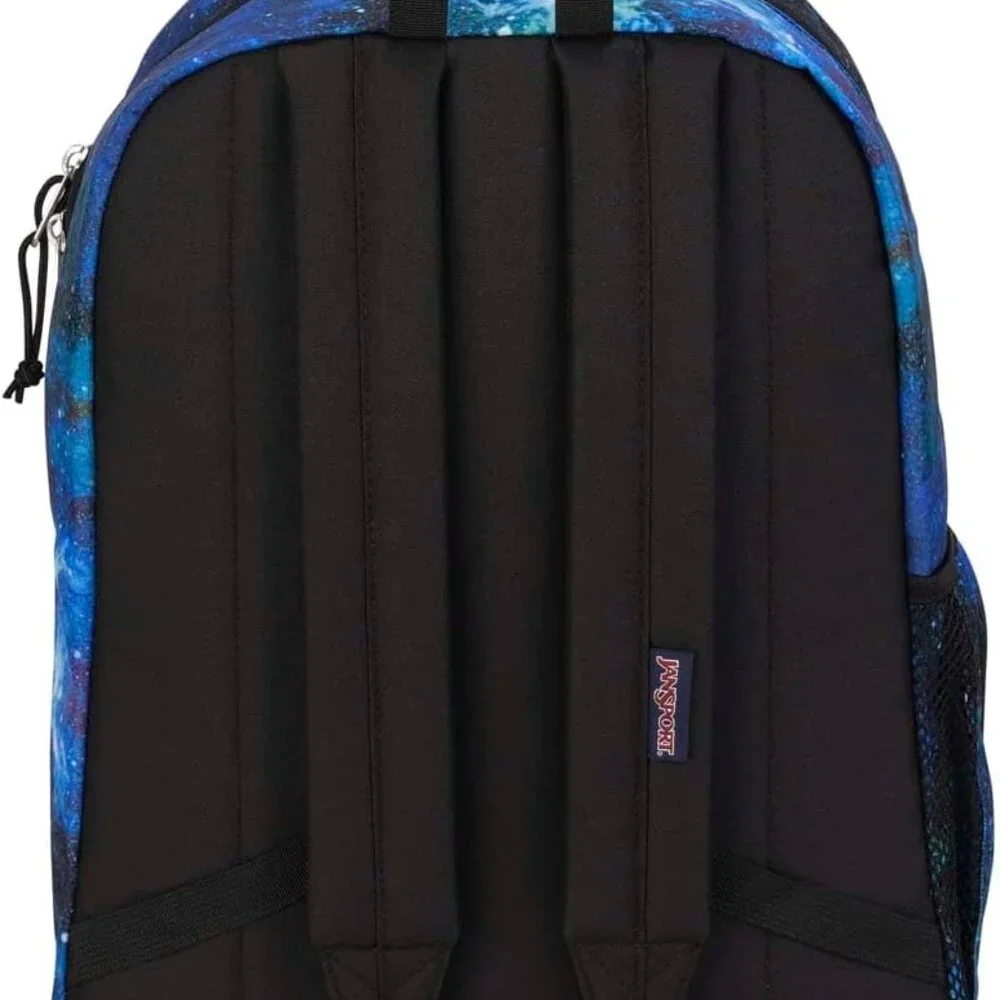 NWT Jansport Cross Town Plus Backpack Cyberspace Galaxy